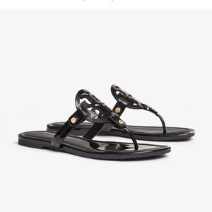 Tory Burch Miller Patent Leather Sandals